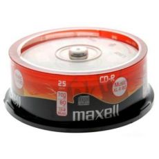 Maxell CD-R 52X Music Audio XL II 80 Cake 25