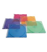 CD-Obal 5mm Single MEDIARANDE, rôzne farby, Balenie 20ks
