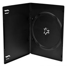 DVD-Obal 7mm Single Black, pre 1 nosič