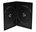DVD-Obal 7mm Double Black, pre 2 nosiče