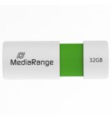 Mediarange USB kľúč, color edition , green 32GB 2.0