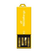 Mediarange USB kľúč nano , paper-clip stick , yellow 16GB 2.0