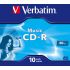 Verbatim CD-R Audio Jewel Case 10