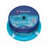 Verbatim CD-R 52X 700MB Crystal AZO Cake 25