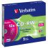 Verbatim CD-RW 12x Slim Colour 5