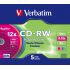 Verbatim CD-RW 12x Slim Colour 5