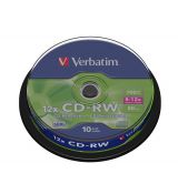 Verbatim CD-RW 12x 700MB Cake 10