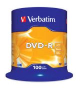 Verbatim DVD-R 16x 4,7GB Cake 100