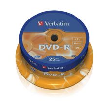 Verbatim DVD-R 16x 4,7GB Cake 25