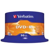 Verbatim DVD-R 16x 4,7GB Cake 50