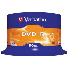 Verbatim DVD-R 16x 4,7GB Cake 50