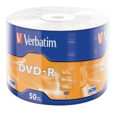 Verbatim DVD-R 16x 4,7GB shrink  50