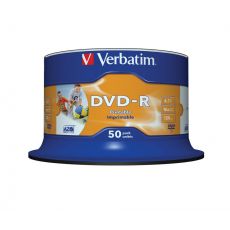 Verbatim DVD-R 16X 4,7GB Print NO ID Cake 50