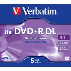 Verbatim DVD+DL 8x Jewel Case 5