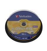 Verbatim DVD+RW 4X Cake 10