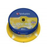 Verbatim DVD+RW 4X Cake 25