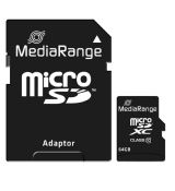 Mediarange Micro SDXC pamäťová karta 64GB, Class 10+ adapter