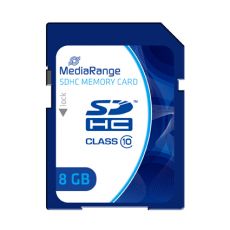 MediaRange 8GB SDHC pamäťová karta, CL10