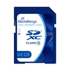 MediaRange 64GB SDXC pamäťová karta, CL10