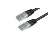 MediaRange sieťový kábel, UTP CAT 6, RJ45/RJ45, 1,5m, black