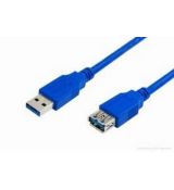MediaRange USB 3.0 extension cable, AM/AF, 3.0m, blue