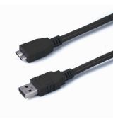 MediaRange USB 2.0 Kábel, AM/AF, 1.8m, black