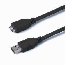 MediaRange USB 2.0 Kábel, AM/AF, 1.8m, black