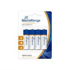 MediaRange batérie Lithium AA FR6 1.5V 2900mAh, 4