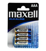 Maxell batérie Alkaline AAA LR03, 4