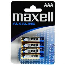 Maxell batérie Alkaline AAA LR03, 4