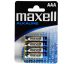 Maxell batérie Alkaline AAA LR03, 4