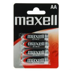 Maxell batérie Zinc R6 AA, 4