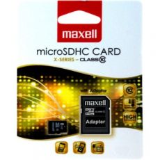 Maxell Micro SDHC pamäťová karta 16GB, Class 10+ adapter