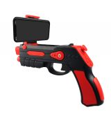 OMEGA bezdrôtový ovládač v tvare pištole AR game, BLACK+RED