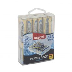 MAXELL Alkalické batérie AAA (LR03) Power Pack 24ks