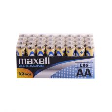 Maxell batérie Alkaline AA LR6, 32
